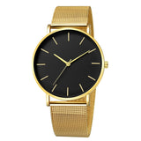 Minimalist Men Fashion Ultra-Thin Watches Simple Men Business Stainless Steel Mesh Belt Quartz Watch Relogio Masculino
